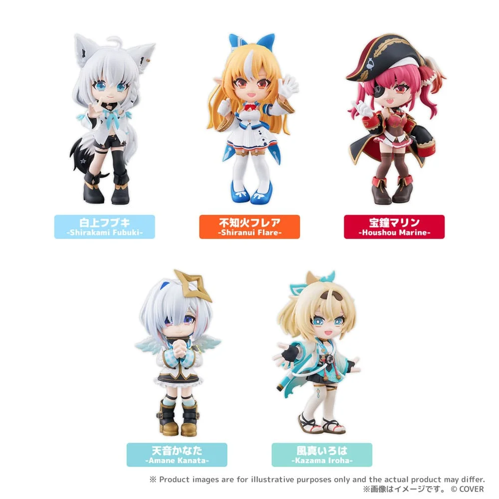 Hololive Production PalVerse PVC Figures Vol.1 9 cm - 1 Unidade Aleatória